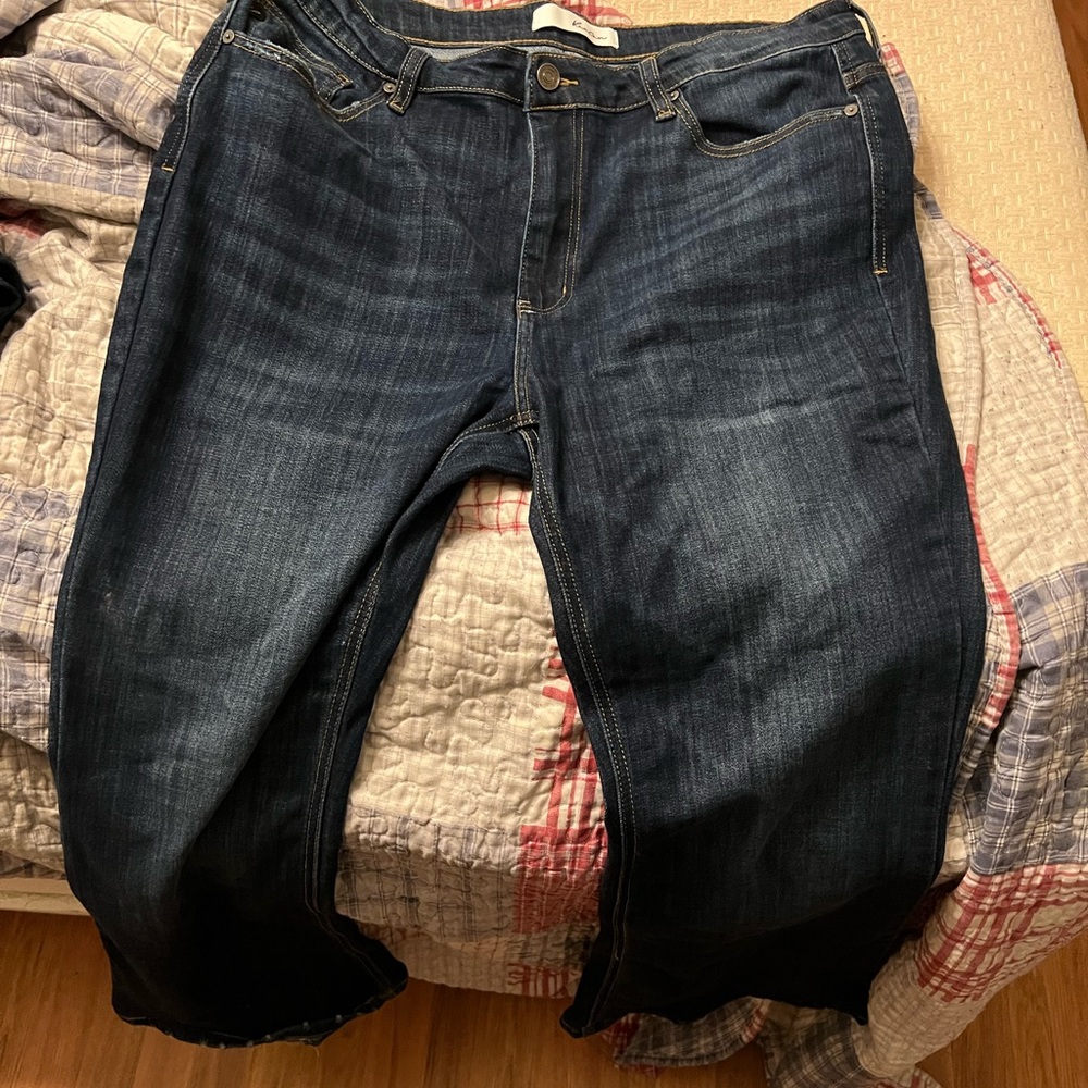 Kancan jeans altered for shorter
